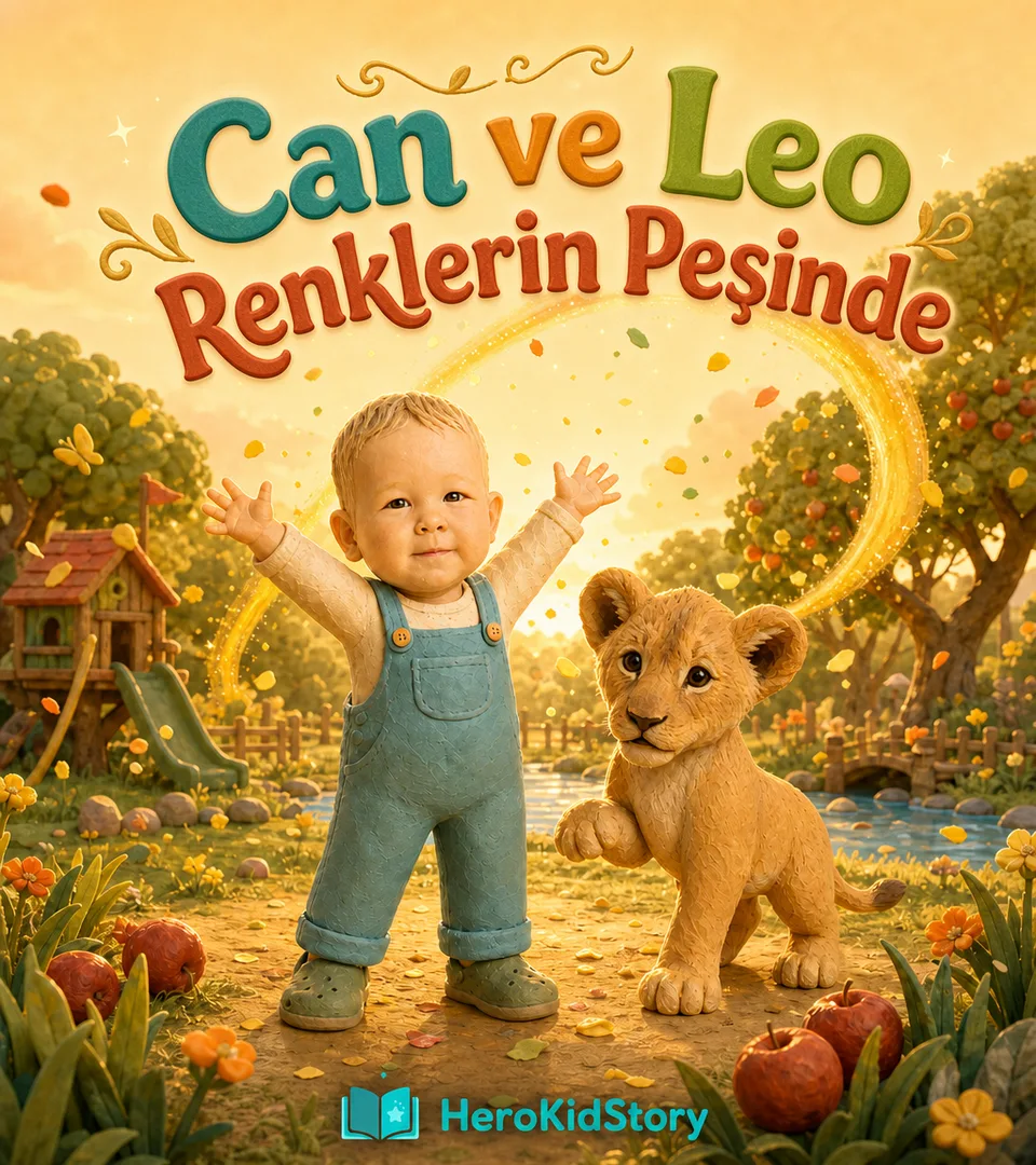 Can ve Leo Renklerin Peşinde, Kapak